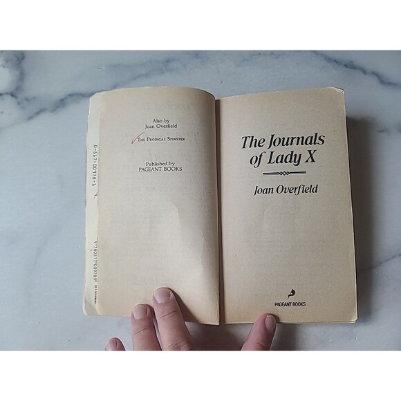 The Journals Of Lady X By Joan Overfield Paperback - Picture 3 of 10